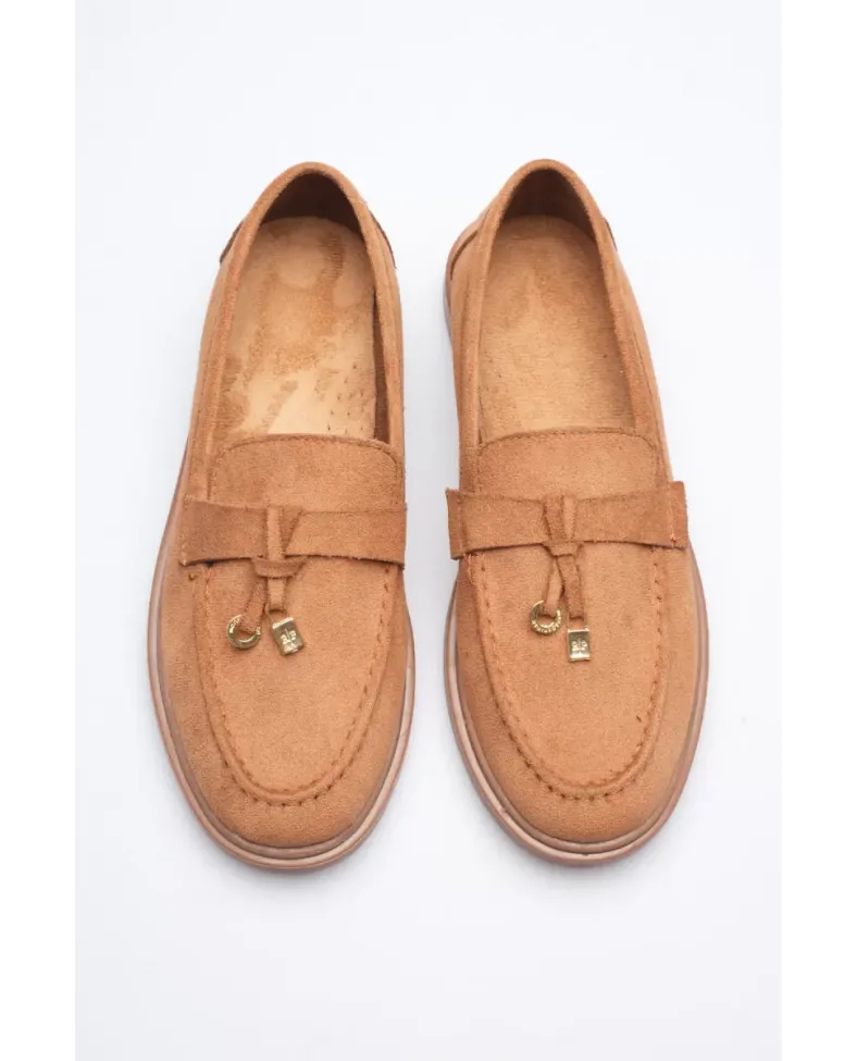 Kadın Taba Günlük Süet Ayakkabı TR27MS10C