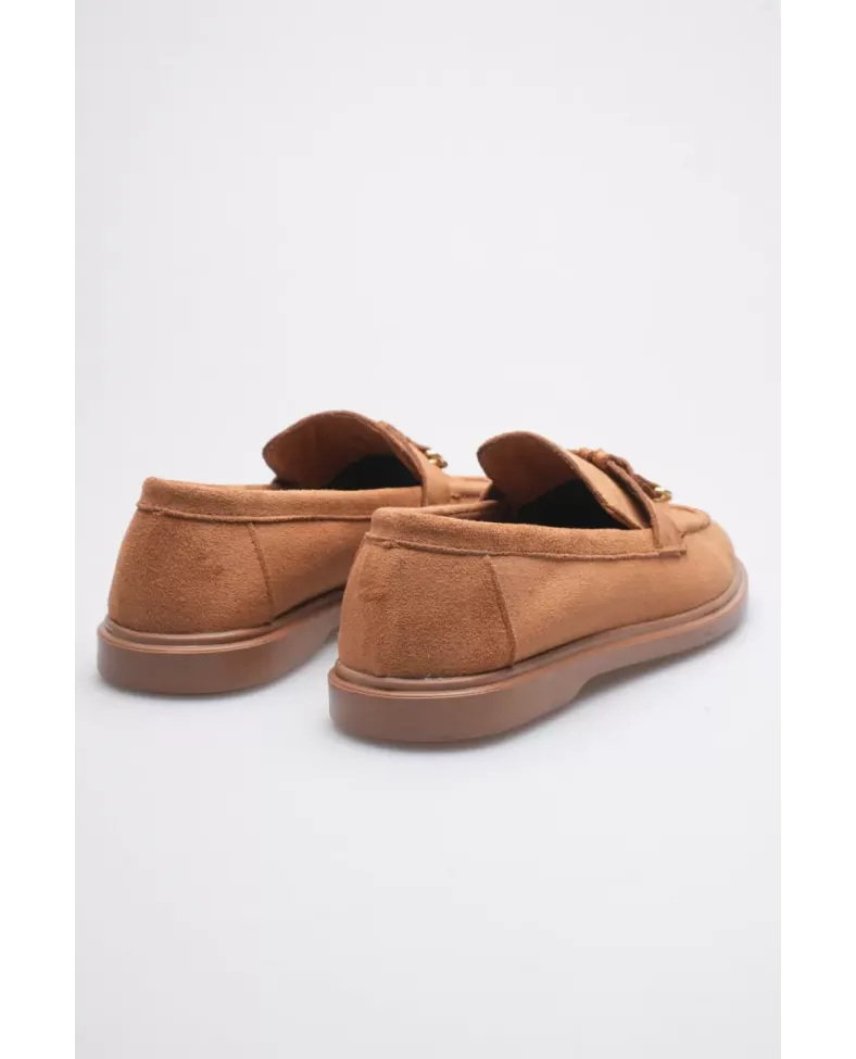 Kadın Taba Günlük Süet Ayakkabı TR27MS10C