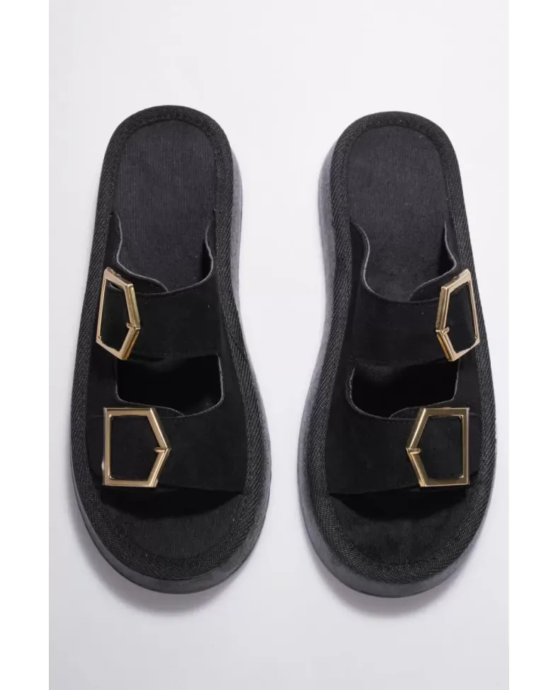 Kadın Siyah Günlük Terlik TR19MY02A