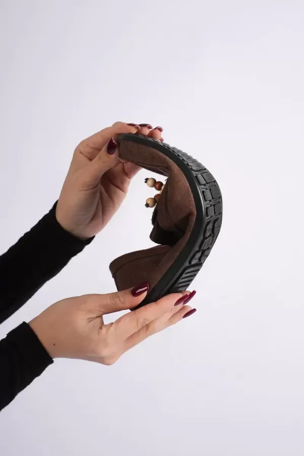 Kadın Acı Kahve Süet Günlük Ayakkabı TR19MS03C