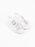 Beyaz Cilt Kadın Sandalet TR17MY02B