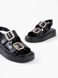 Siyah Cilt Kadın Sandalet TR17MY02A