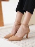 Kadın Nude Topuklu Ayakkabı TR12MS01D