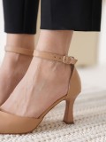 Kadın Nude Topuklu Ayakkabı TR12MS01D