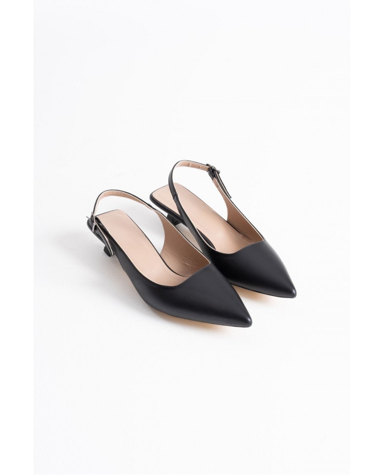 Siyah Cilt Kadın Ayakkabı TR16MS03A