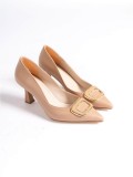 Kadın Nude Topuklu Ayakkabı TR12MS07D