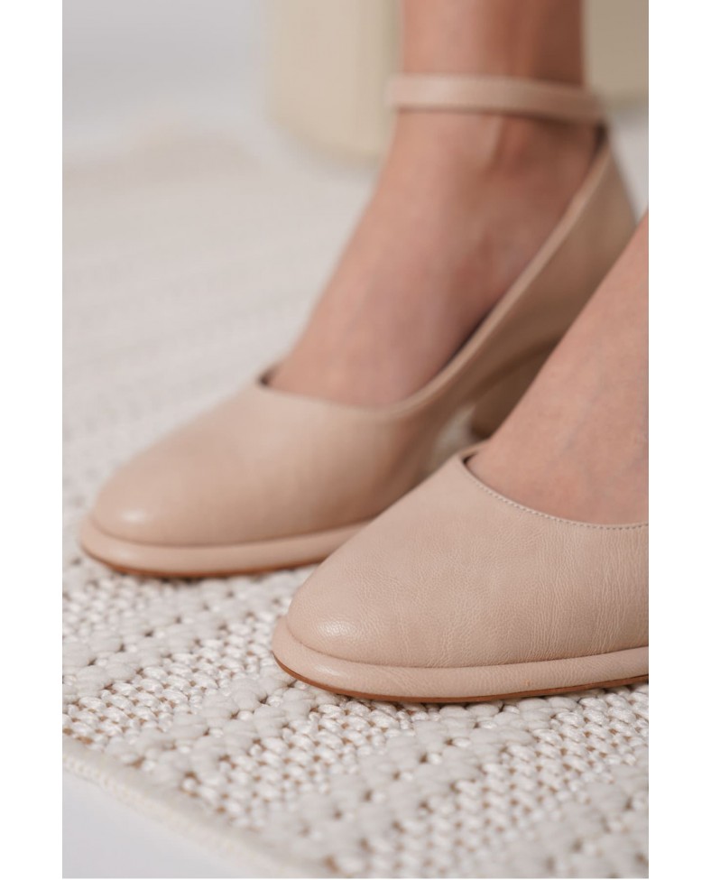 Kadın Mat Nude Topuklu Ayakkabı TR18MS06B