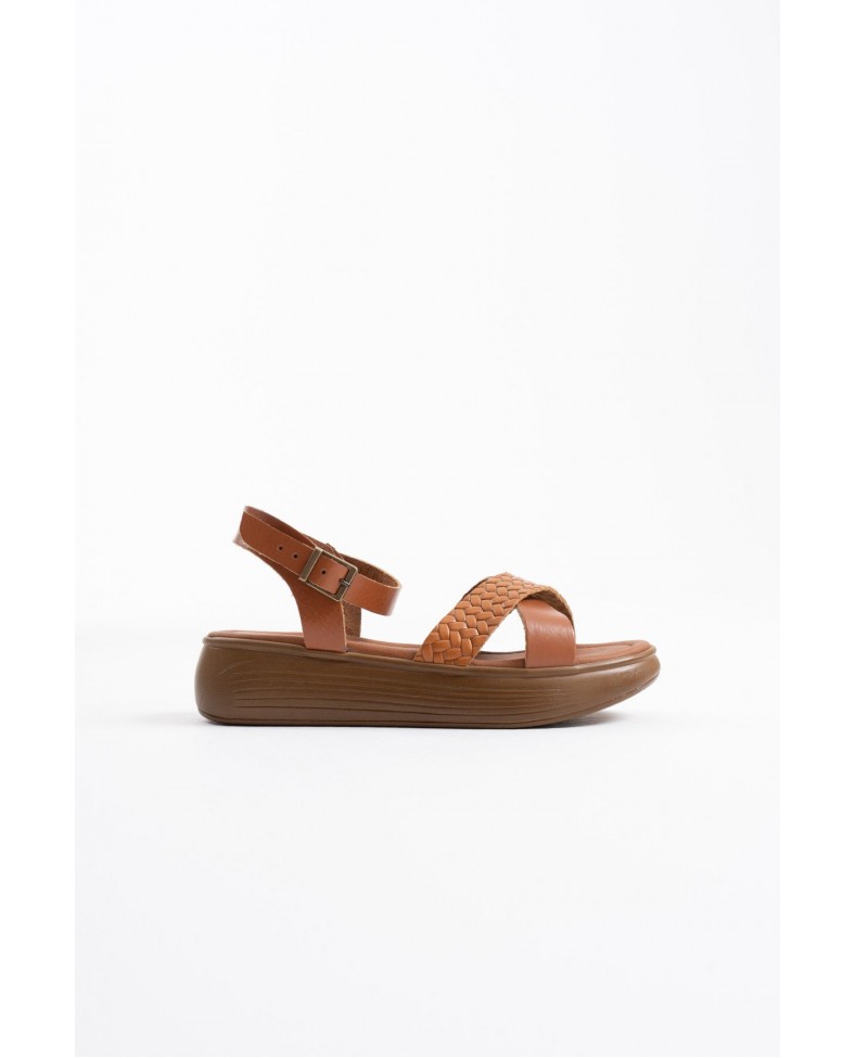 Taba Hakiki Deri Sandalet TR31MY58B