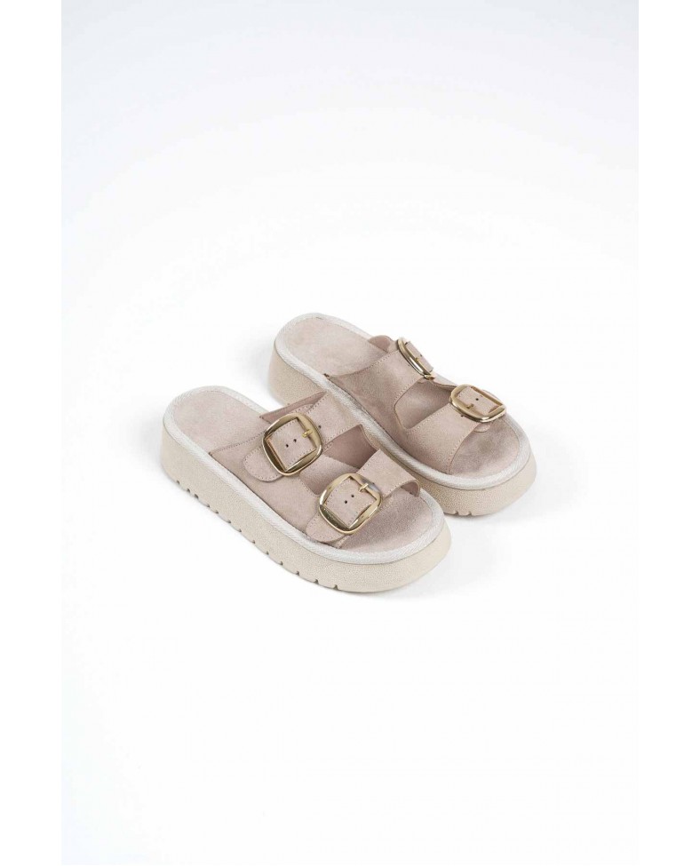 Bej Cilt Terlik TR14MY01B