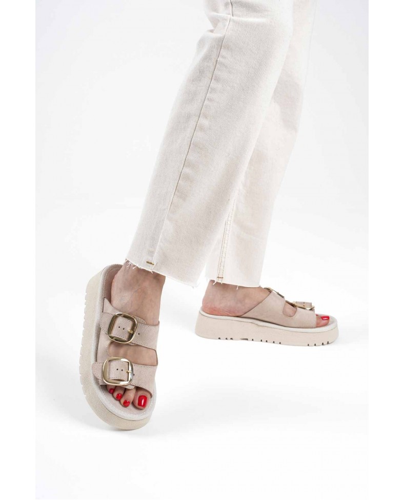 Bej Cilt Terlik TR14MY01B