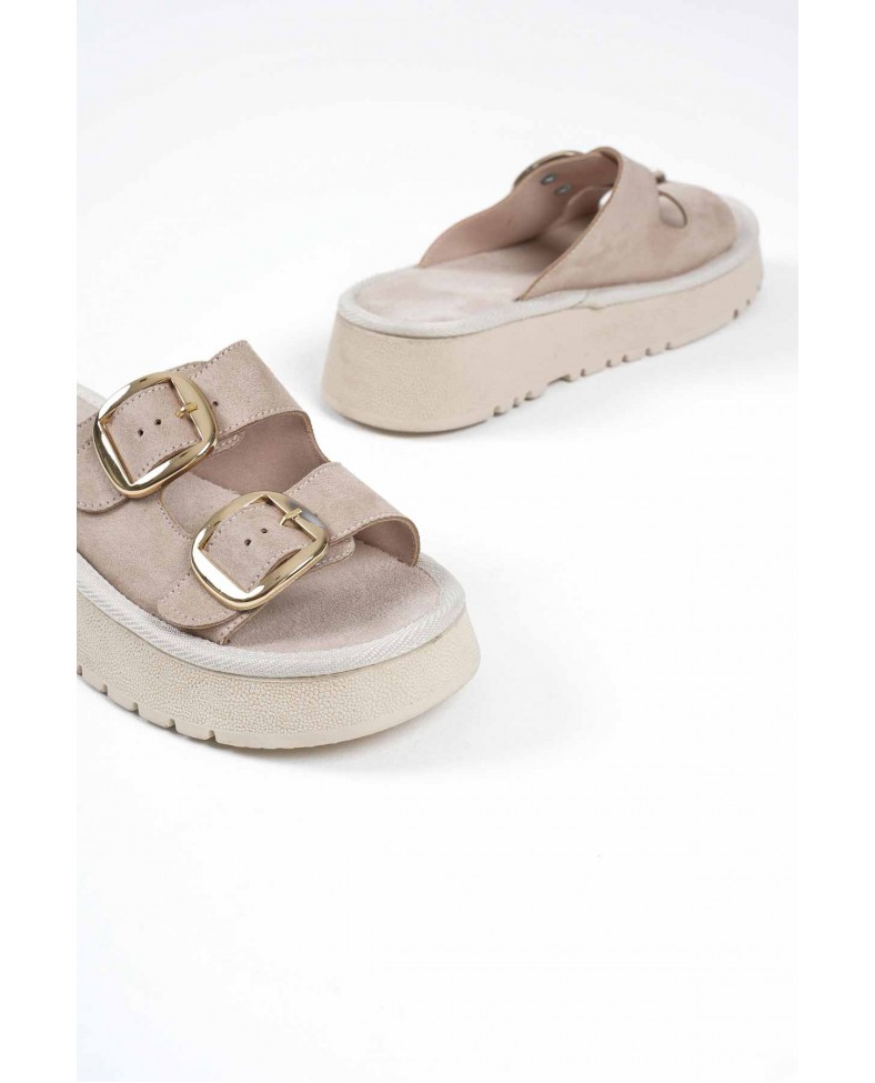 Bej Cilt Terlik TR14MY01B