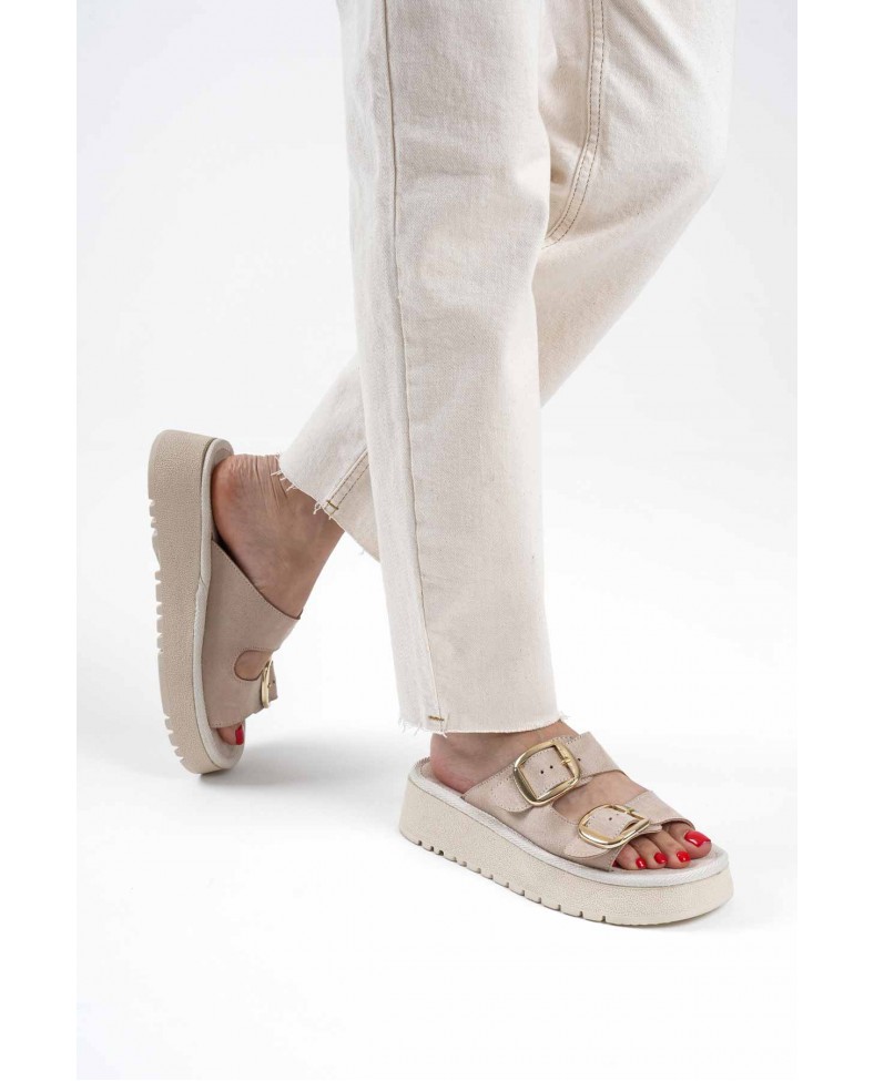 Bej Cilt Terlik TR14MY01B