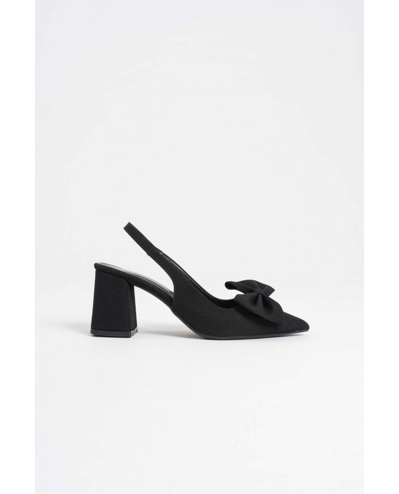 Siyah Kadın Topuklu Ayakkabı TR08MS15A