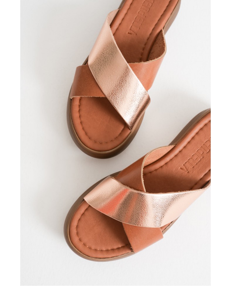 Günlük Taba Hakiki Deri Terlik TR31MY53G