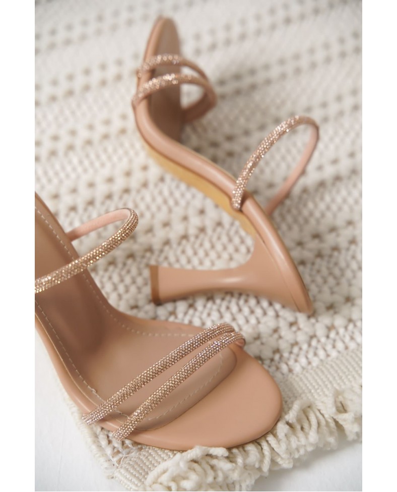 Topuklu Nude Kadın Terlik TR20MY24D