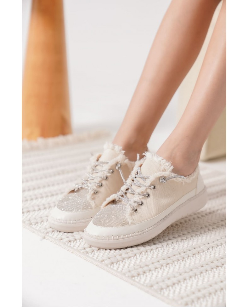 Bej Kadın Günlük Ayakkabı TR19MS01B