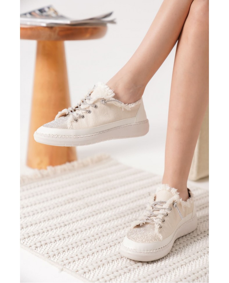 Bej Kadın Günlük Ayakkabı TR19MS01B