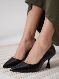 Siyah Rugan Kadın Stiletto TR18MS01A