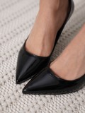 Siyah Rugan Kadın Stiletto TR18MS01A
