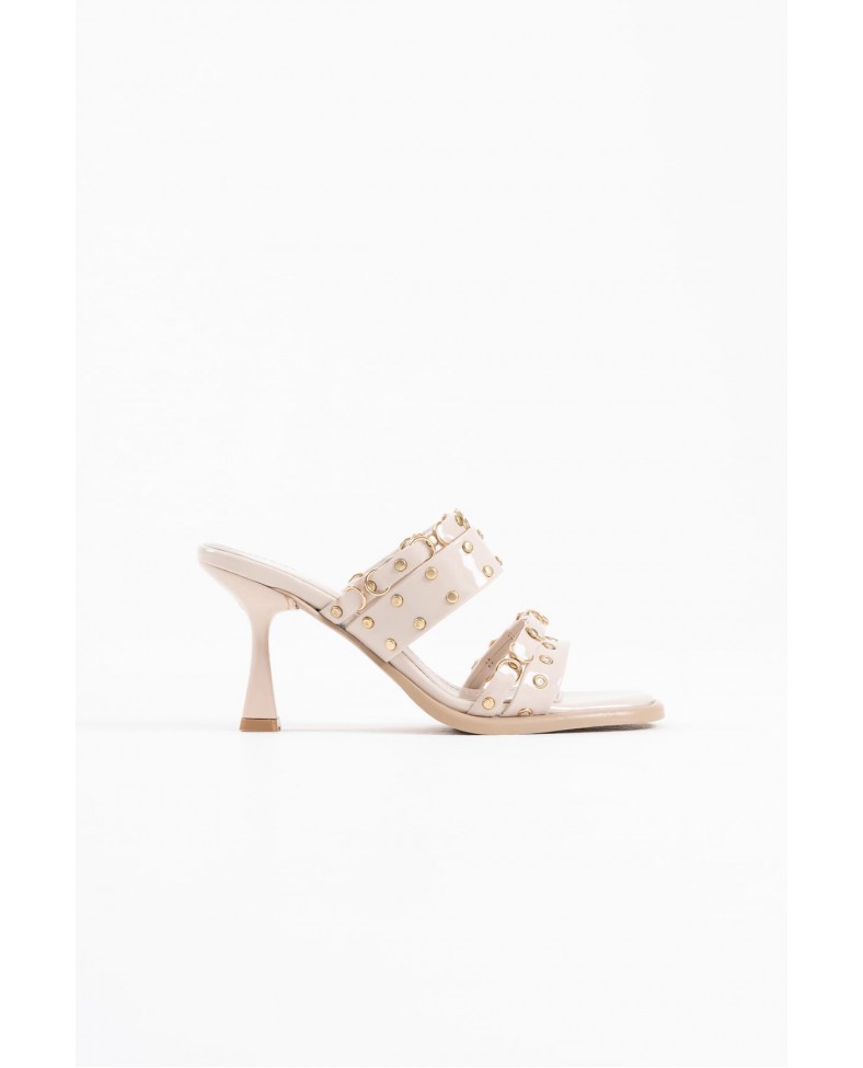 Topuklu Kadın Bej Terlik TR02MY03B