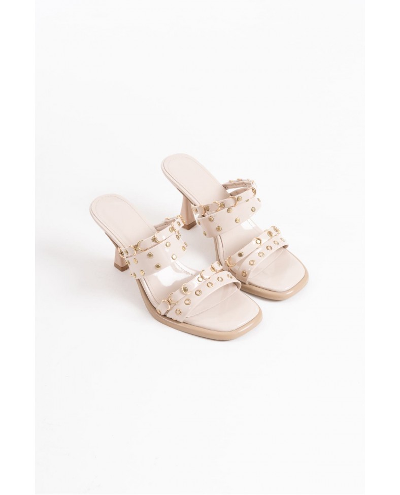 Topuklu Kadın Bej Terlik TR02MY03B