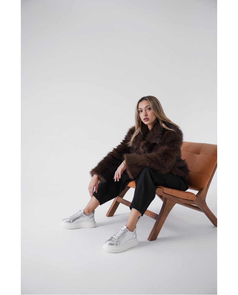 Gümüş Kadın Sneaker TR01MS05B