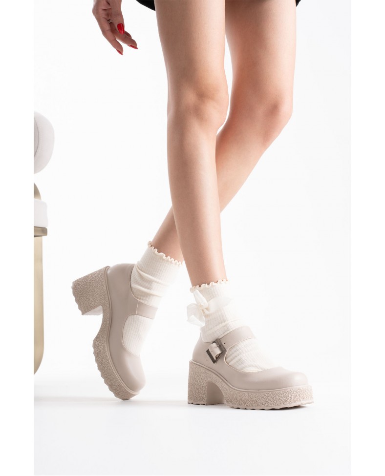 Kadın Bej Günlük Ayakkabı TR06MS05D