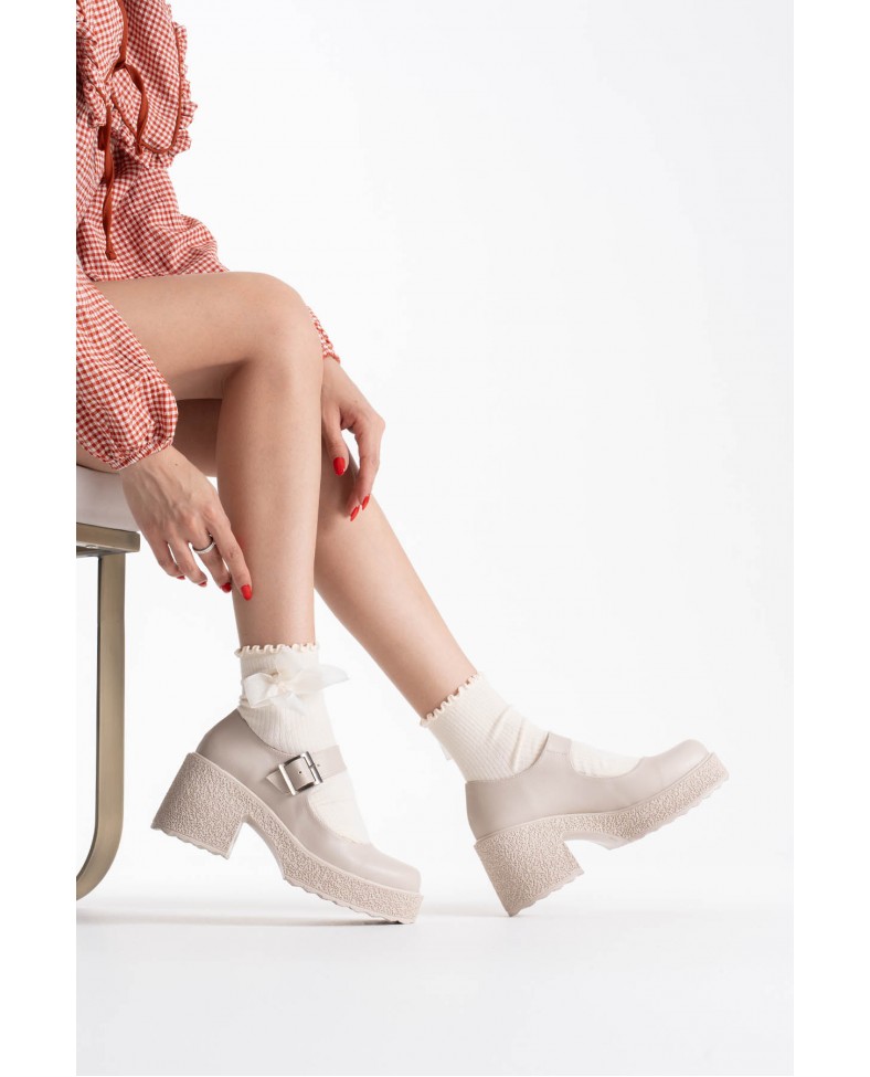 Kadın Bej Günlük Ayakkabı TR06MS05D