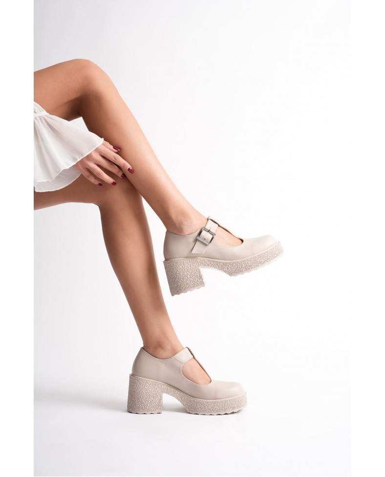 Kadın Bej Günlük Ayakkabı TR06MS06B