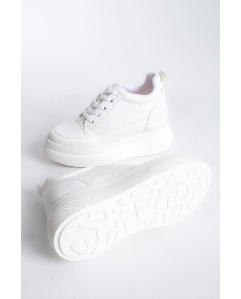 Kadın Gizli Topuk Beyaz Spor Ayakkabı Somersan Giyim | Kadın, Erkek ve Çocuk Moda