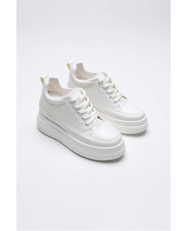Kadın Gizli Topuk Beyaz Spor Ayakkabı Somersan Giyim | Kadın, Erkek ve Çocuk Moda