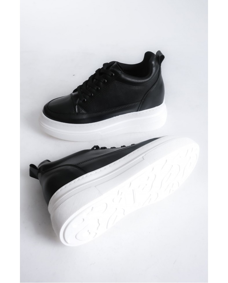 Kadın Gizli Topuk Siyah BT Spor Ayakkabı Somersan Giyim | Kadın, Erkek ve Çocuk Moda