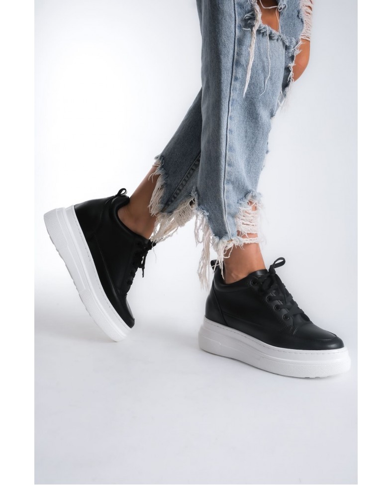 Kadın Gizli Topuk Siyah BT Spor Ayakkabı Somersan Giyim | Kadın, Erkek ve Çocuk Moda