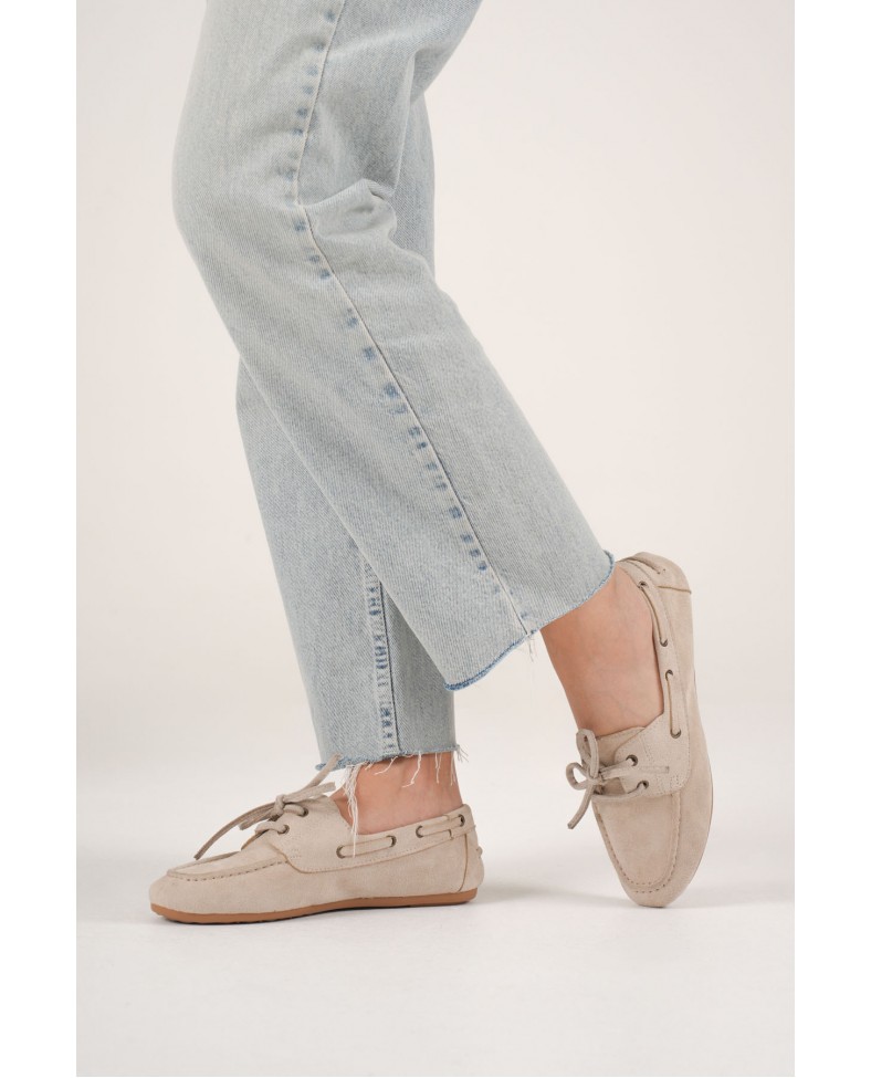 Kadın Bej Günlük Süet Ayakkabı TR27MS06B