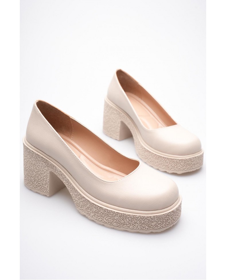 Kadın Bej Günlük Ayakkabı TR06MS04D