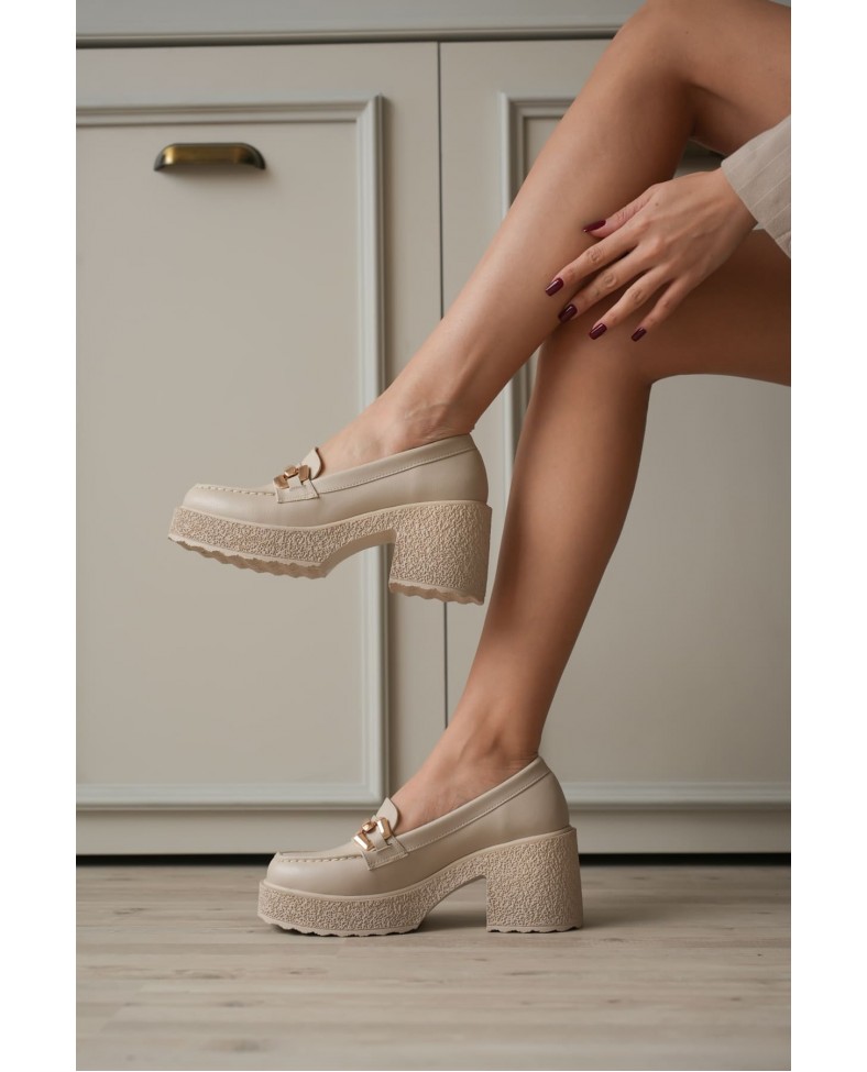 Kadın Bej Günlük Ayakkabı TR06MS03B