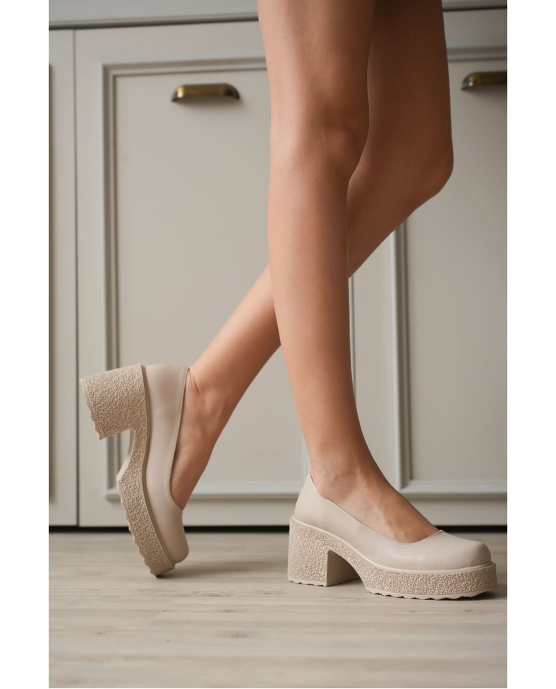 Kadın Bej Günlük Ayakkabı TR06MS04D