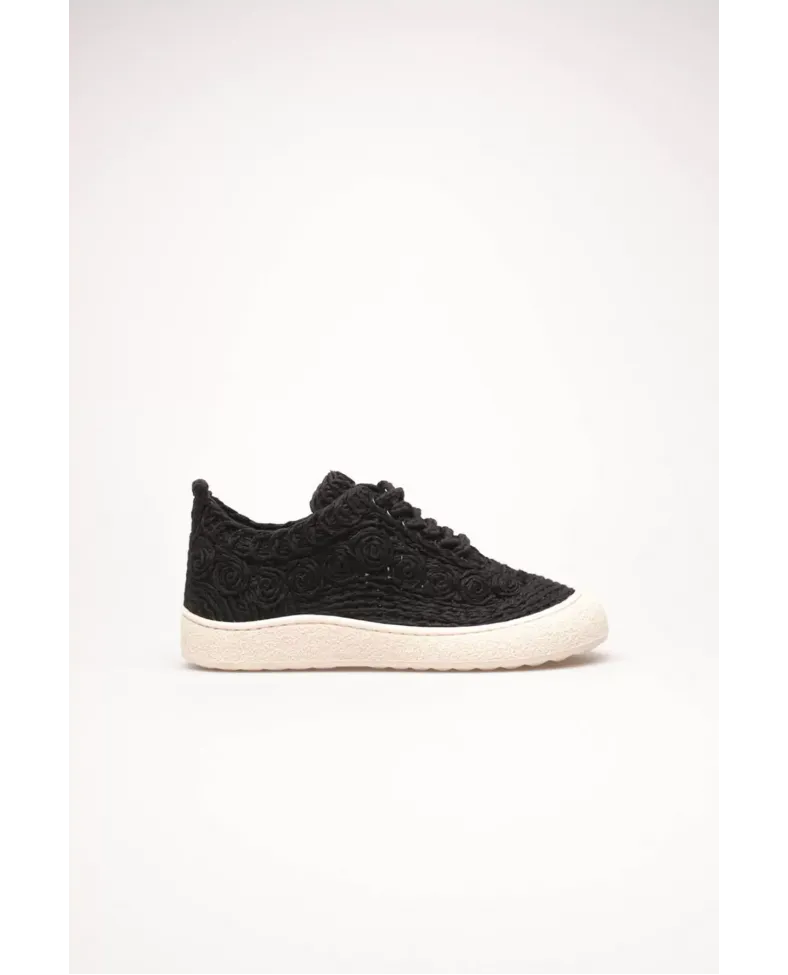 Kadın Bej Örgü Detaylı Günlük Sneaker Rahat ve Hafif Spor Ayakkabı TR01MY01A Somersan Giyim | Kadın, Erkek ve Çocuk Moda