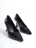 Kadın Siyah Rugan Stiletto TR08MS27A