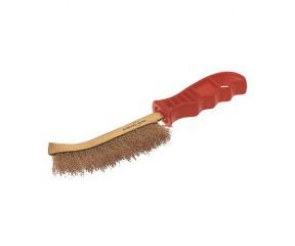 İzeltaş 07416 50 001 270mm Kıvrık Uçlu Fırça Plastik Saplı