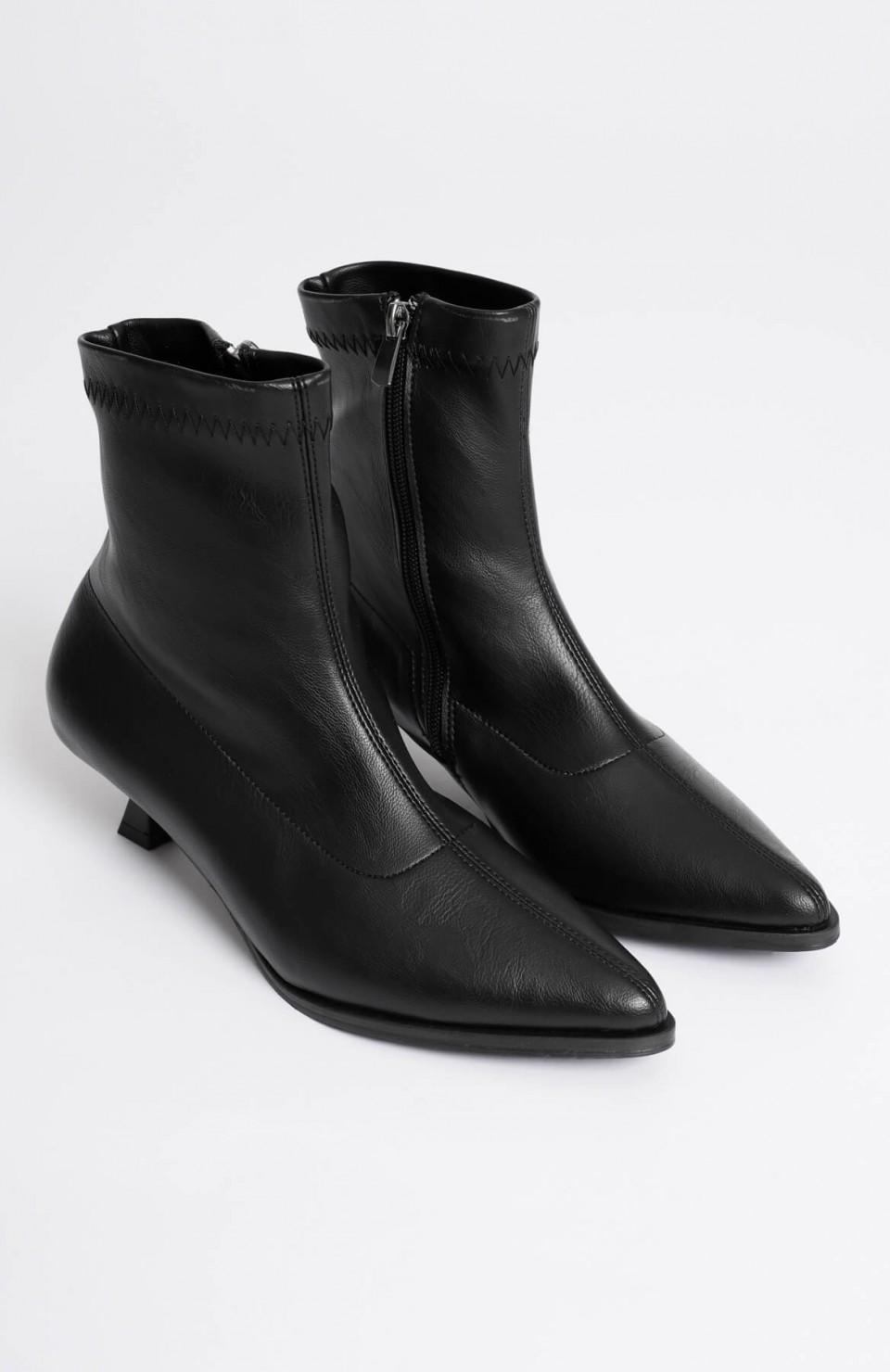 Kadın Siyah Topuklu Bot TR23MK01A Somersan Giyim | Kadın, Erkek ve Çocuk Moda