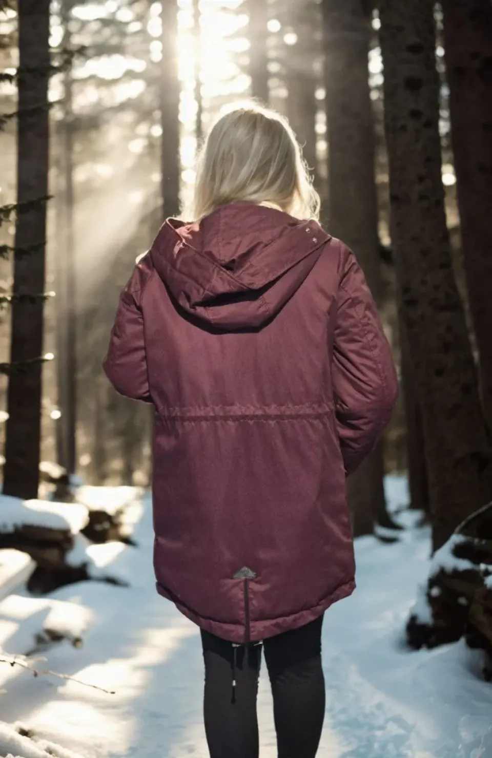 Kadın Uzun Kollu Hakiki Deri Ceket - Bordo Somersan Giyim | Kadın, Erkek ve Çocuk Moda