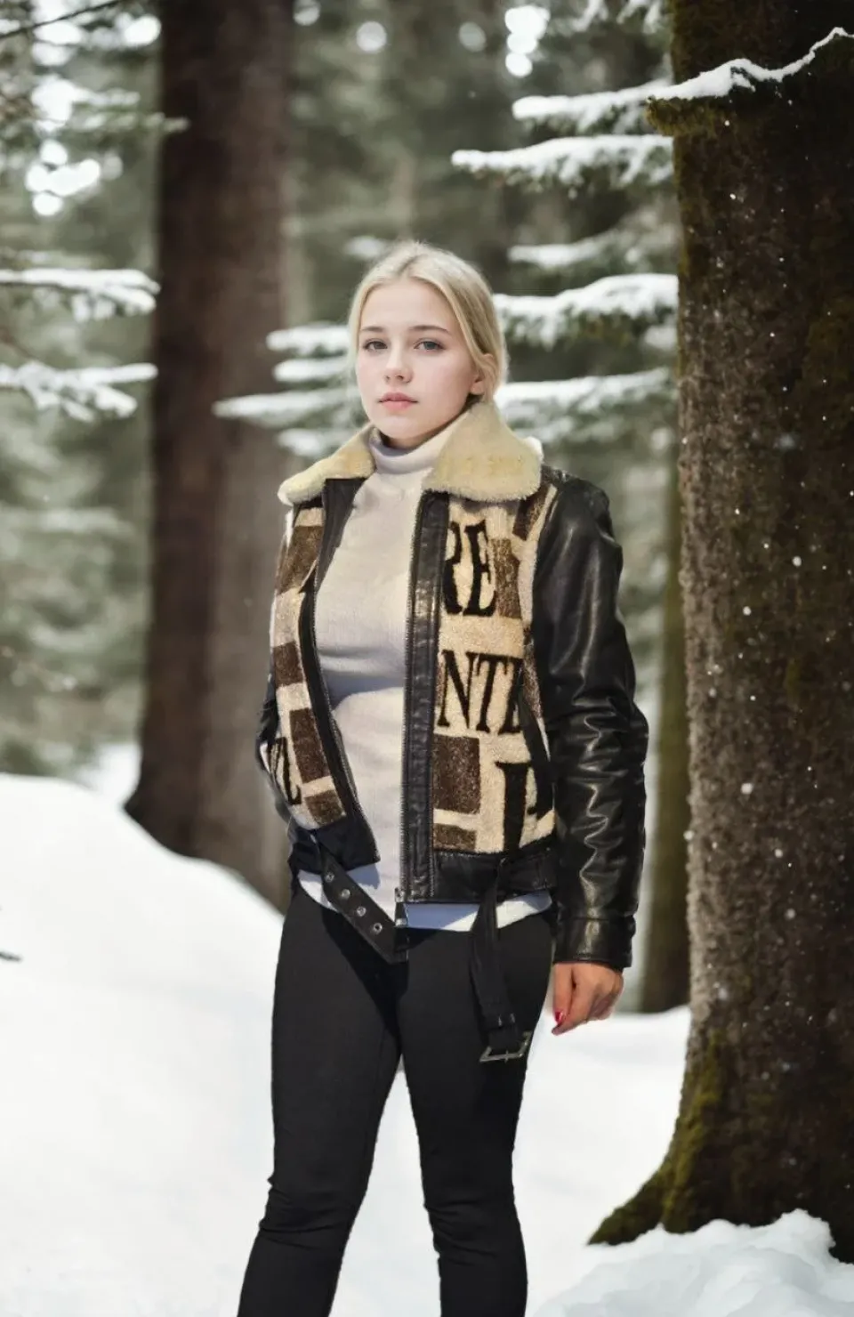 Kadın Uzun Kollu Hakiki Deri Kürk - Siyah Somersan Giyim | Kadın, Erkek ve Çocuk Moda