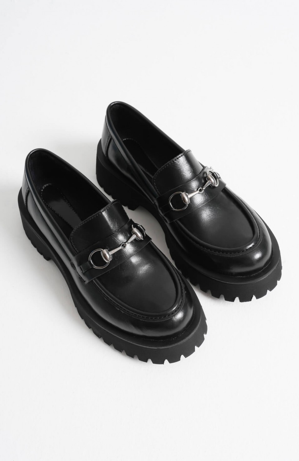 Toka Detaylı Siyah Günlük Loafer Ayakkabı TR10MS04A Somersan Giyim | Kadın, Erkek ve Çocuk Moda