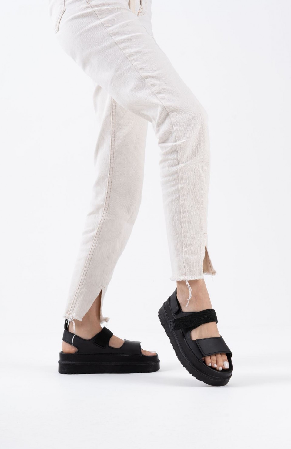 Siyah Kadın Sandalet TR22MY01A Somersan Giyim | Kadın, Erkek ve Çocuk Moda