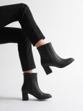 Kadın Kışlık Siyah Kalın Topuklu Bot TR12MK04A Somersan Giyim | Kadın, Erkek ve Çocuk Moda