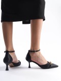 Kadın Siyah Topuklu Ayakkabı TR08MS28A Somersan Giyim | Kadın, Erkek ve Çocuk Moda