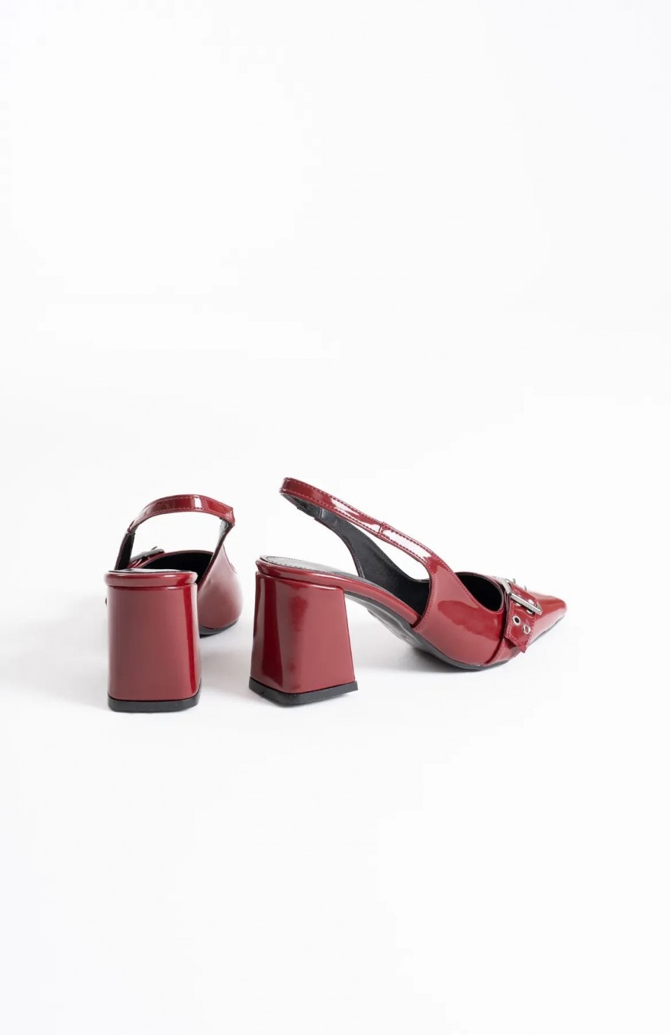 Bordo Rugan Kadın Topuklu Ayakkabı TR08MS07C Somersan Giyim | Kadın, Erkek ve Çocuk Moda