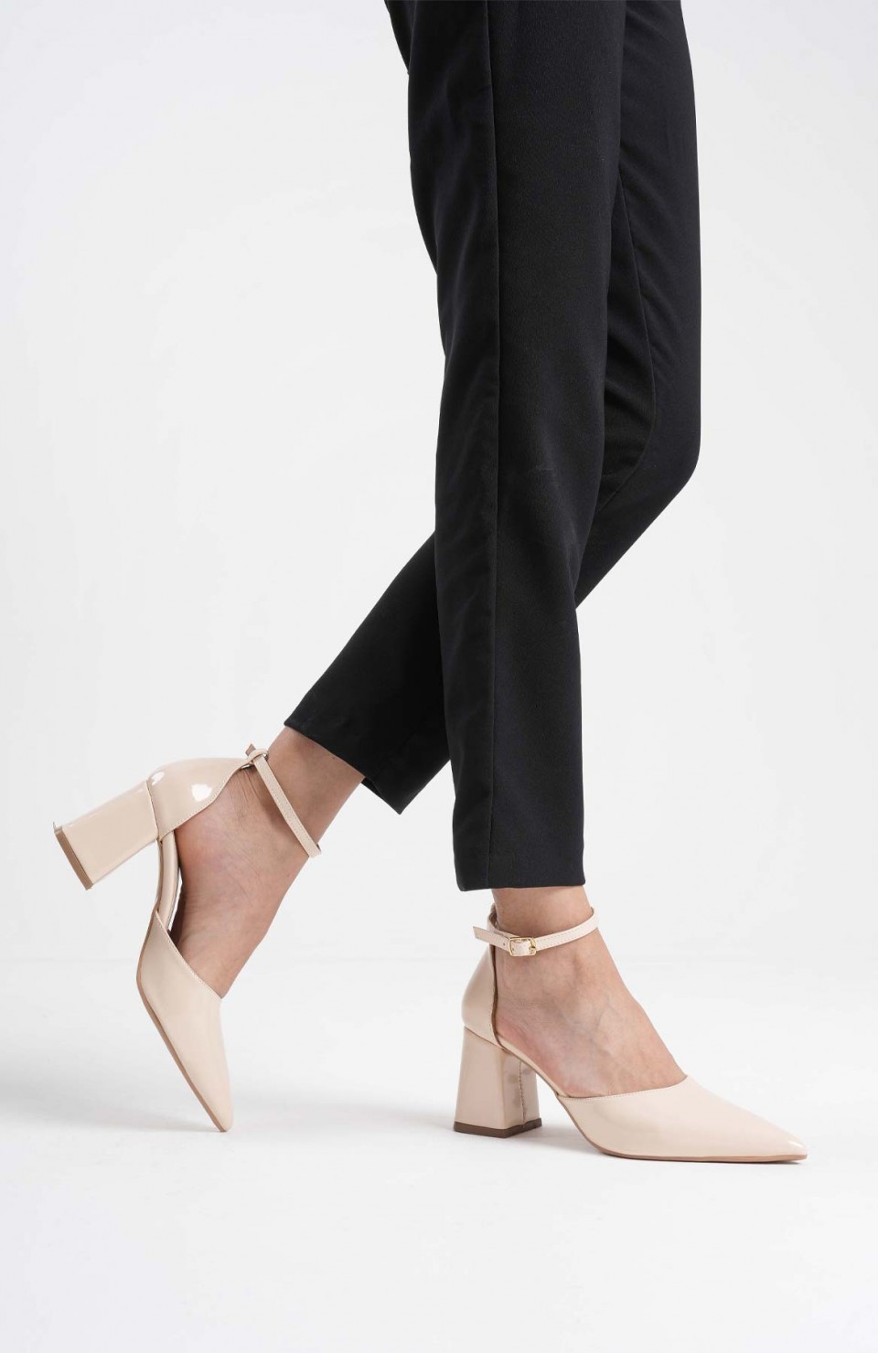 Bej Rugan Kadın Topuklu Ayakkabı TR08MS11B Somersan Giyim | Kadın, Erkek ve Çocuk Moda