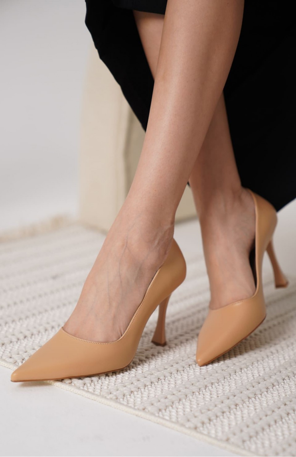 Nude Cilt Kadın Stiletto TR18MS03E Somersan Giyim | Kadın, Erkek ve Çocuk Moda